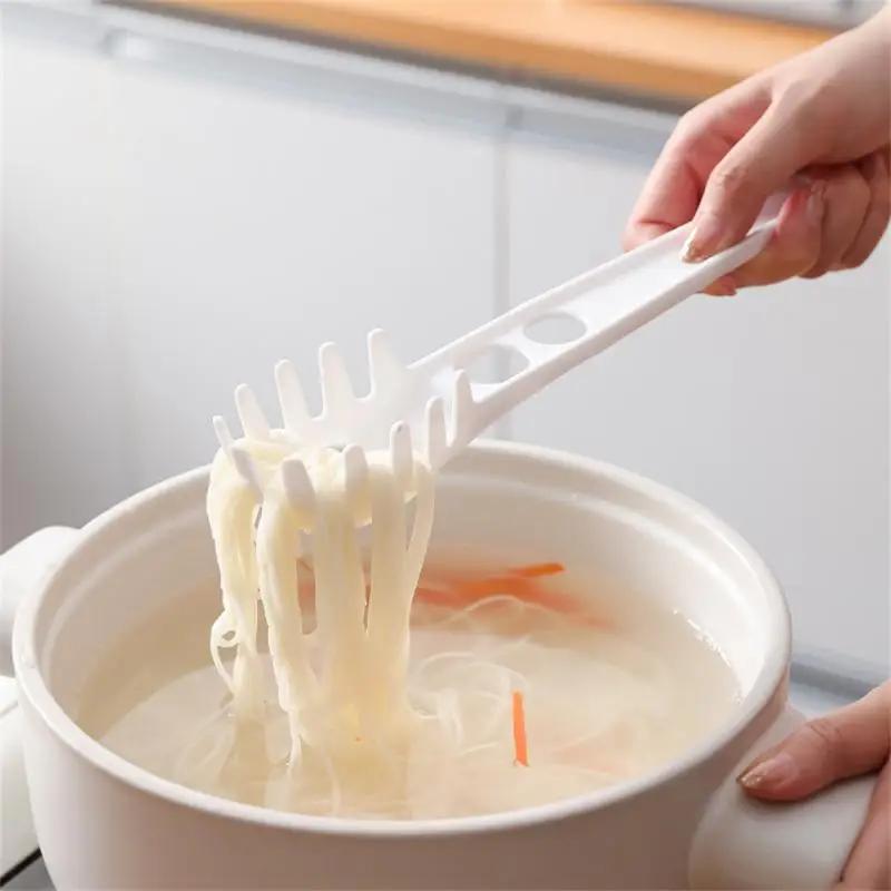 Kitchen multi-functional noodle scoop egg yolk separation scoop egg white separator plastic filter drain spoon cooki